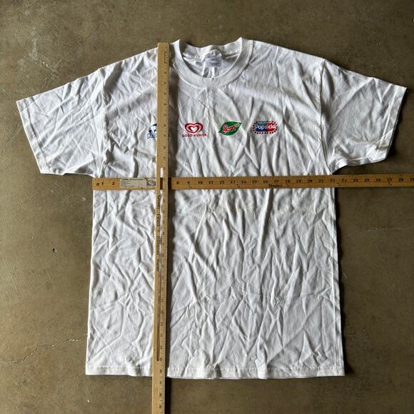 VINTAGE Y2K ICE CREAM TRUCK PROMO T-SHIRT KLONDIKE POPSICLE GRAPHIC MENS LARGE - Picture 5 of 5